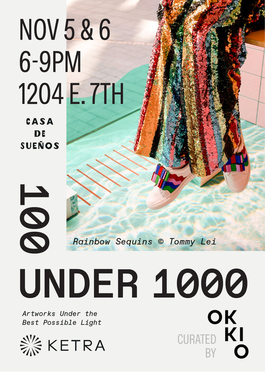 Rainbow Sequins - Special Edition Unframed