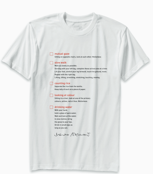 Tshirt X Marina Abramovic