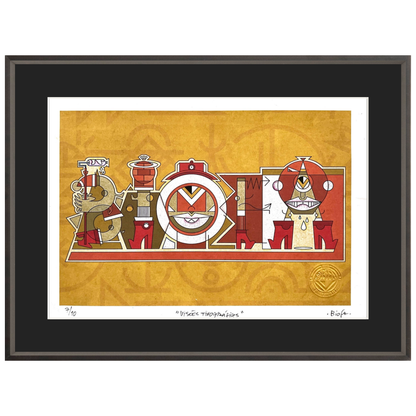 Visoes Tipograficas (ochre) Edition 7/10