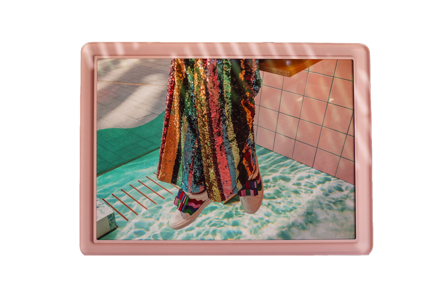 Rainbow Sequins - Special Edition Framed