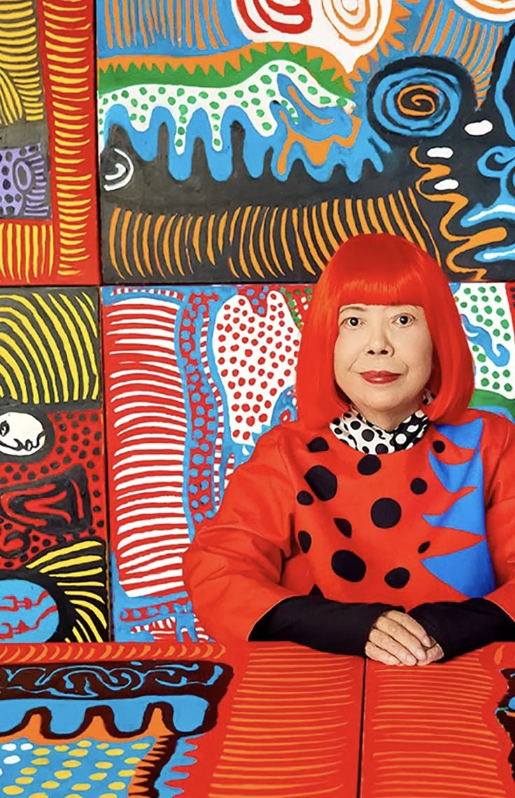 Eyes Of Mine Handkerchief x Yayoi Kusama